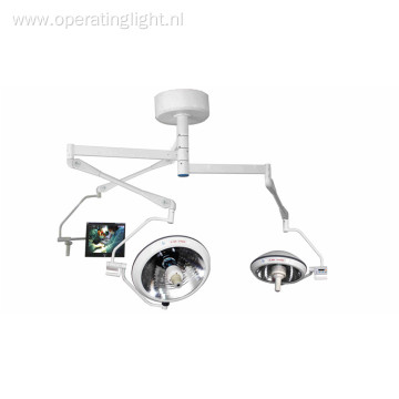Halogen operation lamp with HD camera system